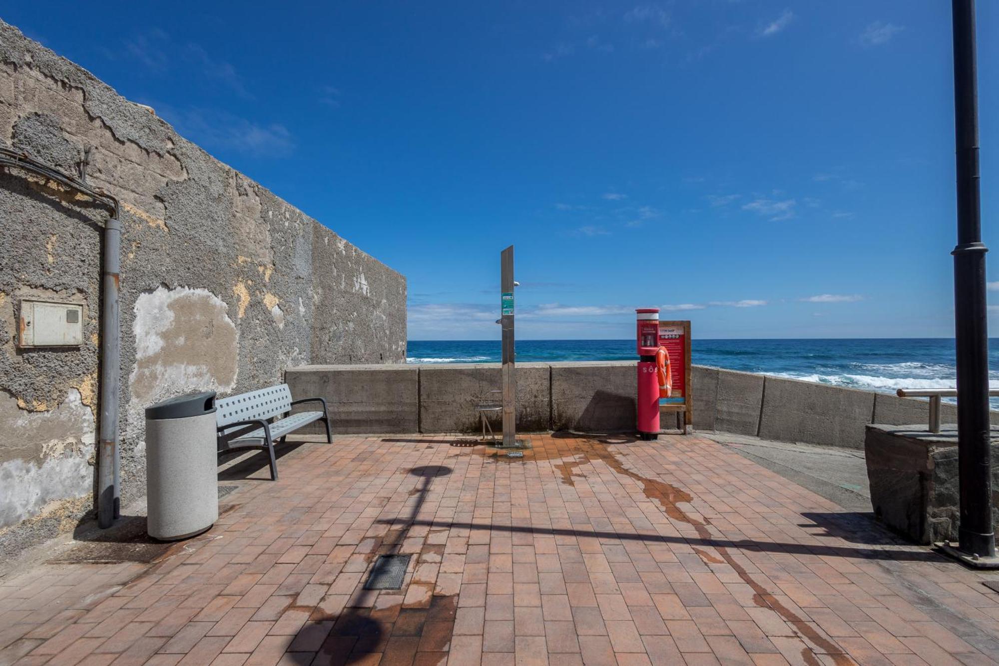 Costa Norte San Andres Studio Con Terraza Compartida Vista Al Mar Trapiche (Las Palmas) Esterno foto