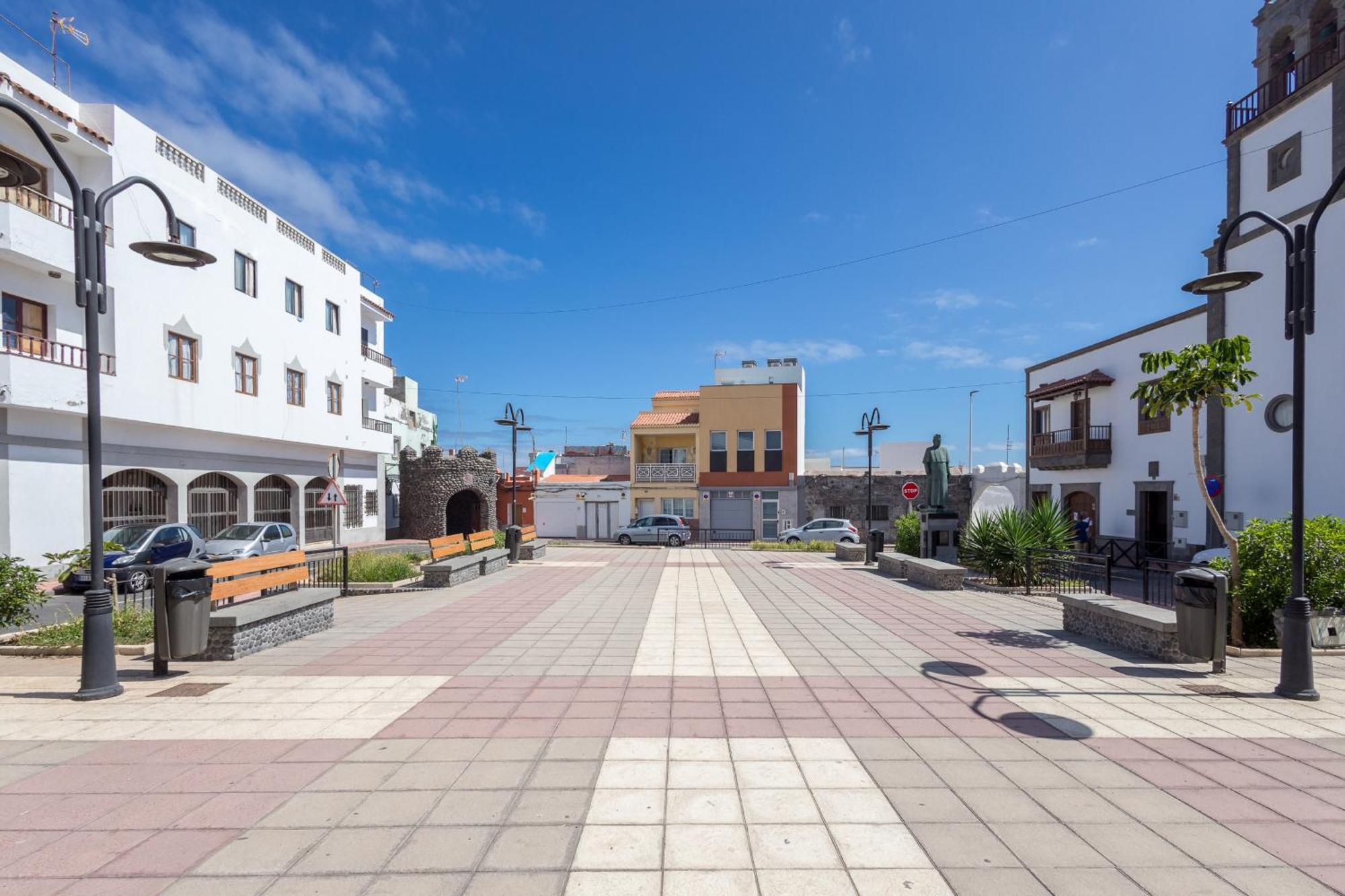 Costa Norte San Andres Studio Con Terraza Compartida Vista Al Mar Trapiche (Las Palmas) Esterno foto